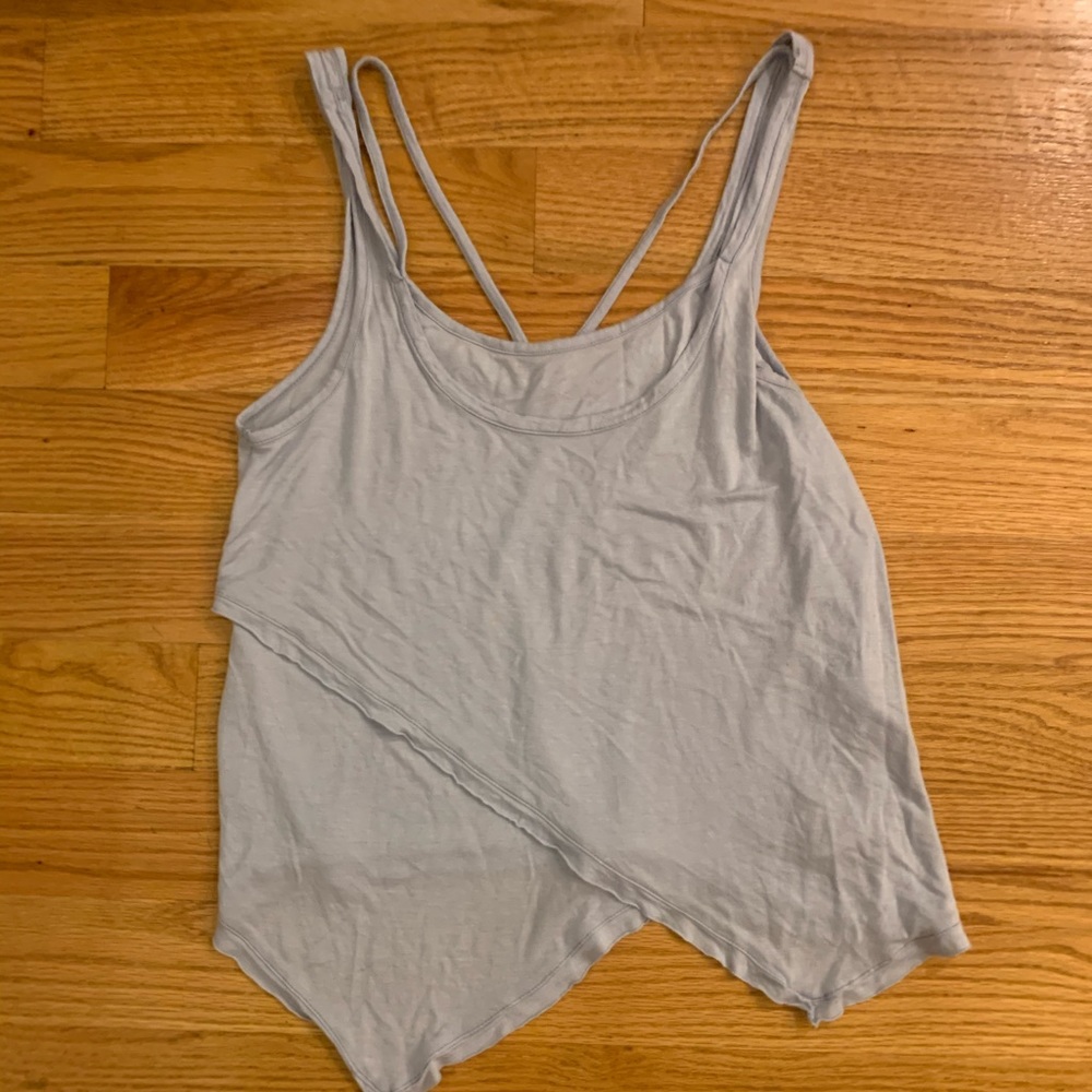 Free People Strappy Light Blue Tank XS